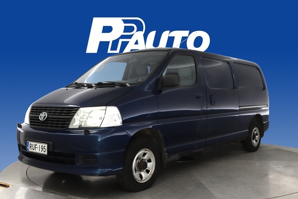 Toyota Hiace 2,5 D-4D 117 5ov pitk 4WD, vm. 2007, 547 tkm