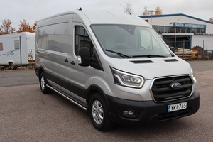 Ford Transit Van 350 2,0 TDCi 130 hv Etuveto 3,39 L3H2 A6 Trend - 2,99% korko jopa 100000 saakka! Voimassa 31.10. saakka! - Sis. alv, lpijuostava, Xenon, kamera, webasto, vm. 2020, 120 tkm (10 / 30)