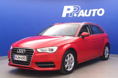 Audi A3 Sportback Business 1,4 TFSI COD 103 kW S tronic - 2,99% korko jopa 100000 saakka! Voimassa ajalla 16.-19.10.! - Vakionopeudensdin / Vetokoukku / Autom. ilmastointi  / Katsastettu 10/2024, vm. 2014, 125 tkm (1 / 32)