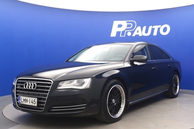 Audi A8 Sedan 3,0 V6 TDI quattro tiptronic-autom. Start-Stop - 2,99% jopa 100000:n asti! - , vm. 2011, 239 tkm (1 / 43)