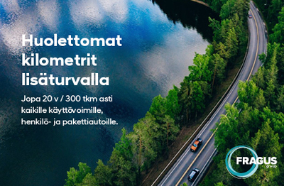 Huolettomat kilometrit listurvalla!