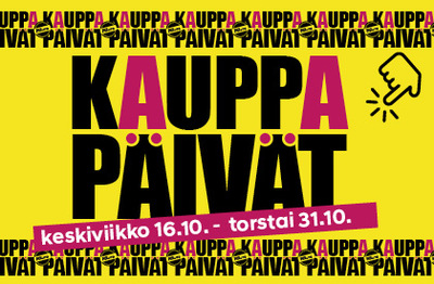 tervetuloa KAUPPAPIVILLE!